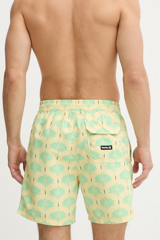 Îmbrăcăminte Hurley pantaloni scurți de baie pentru bărbați VOLLEY ICON MBEU00014 galben