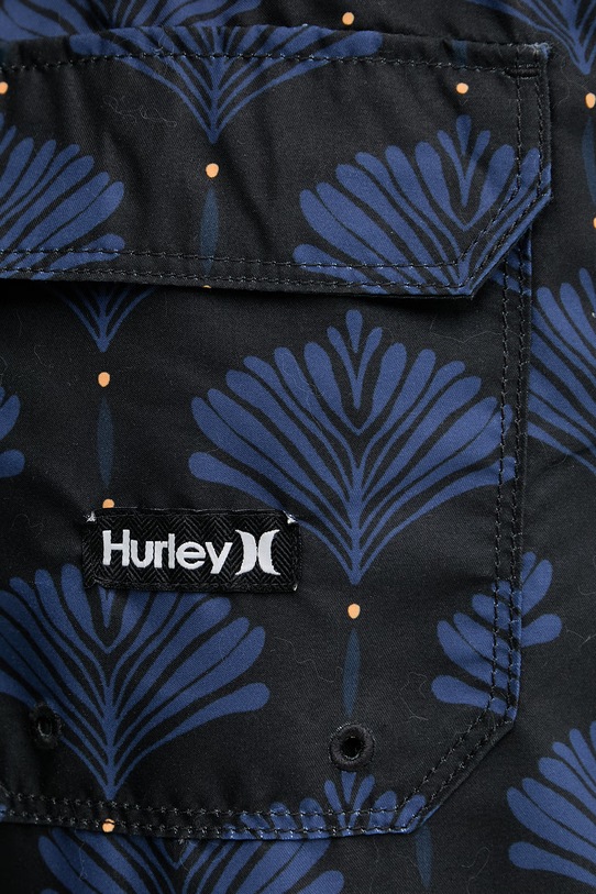 Hurley шорти для купання чоловічі VOLLEY ICON чорний MBEU00014