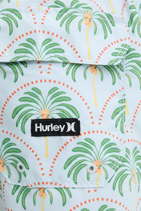 Hurley шорти для купання чоловічі VOLLEY ICON зелений MBEU00015