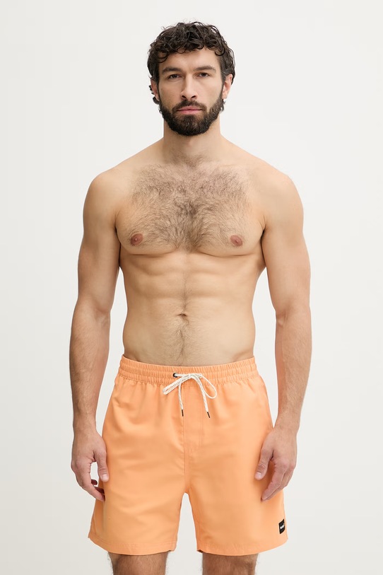 Hurley pantaloni scurți de baie pentru bărbați VOLLEY ICON portocaliu MBEU00010