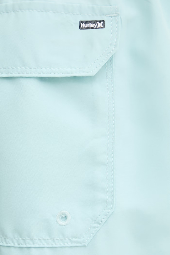 Hurley шорти для купання чоловічі VOLLEY ICON блакитний MBEU00010