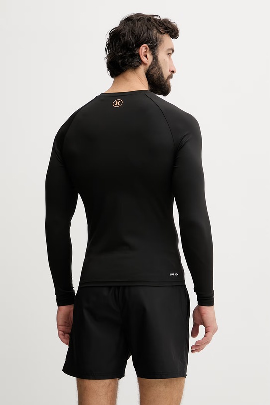 Odzież Hurley longsleeve kąpielowy męski MLEU00002 czarny