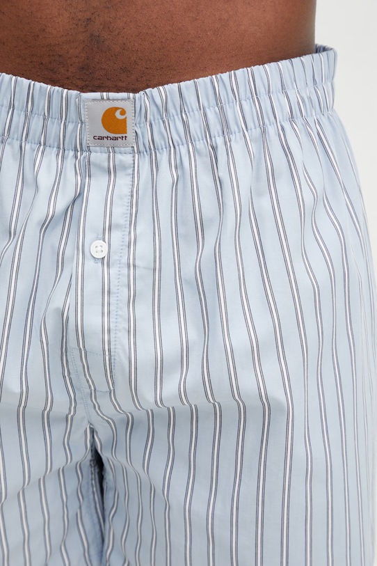 Carhartt WIP Cotton Boxer bokserki bawełniane męskie niebieski I032355.30OXX