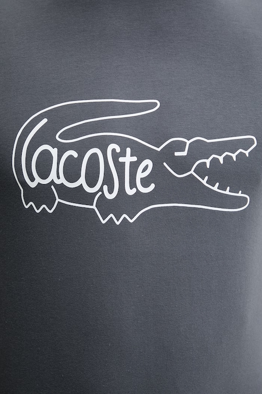Lacoste piżama męska bawełniana z elastanem 4H2753