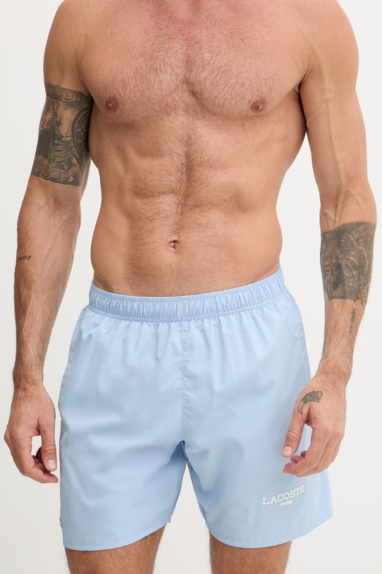 Lacoste szorty kąpielowe męskie MH1852 niebieski SS26