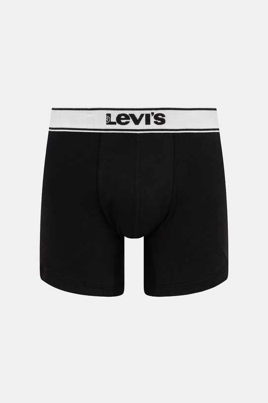 Odzież Levi's bokserki męskie 2-pack 37149.1251 czarny