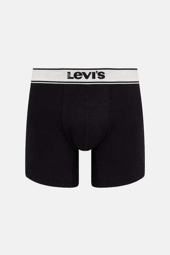 Odzież Levi's bokserki męskie 2-pack 37149.1251 czarny