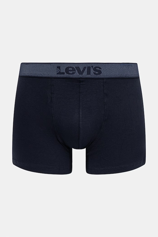Levi's bokserki męskie bawełniane z elastanem 2-pack 37149.1258 granatowy AA00
