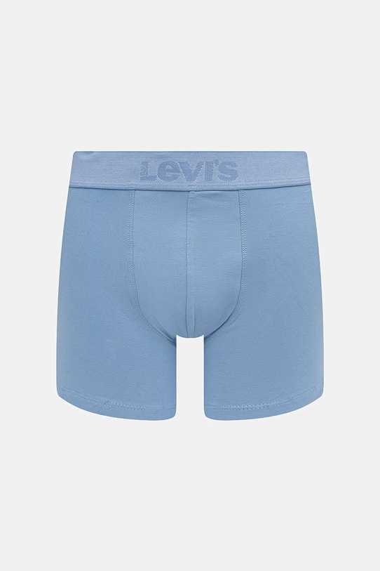 Levi's bokserki męskie bawełniane z elastanem 2-pack 37149.1261 niebieski SS26