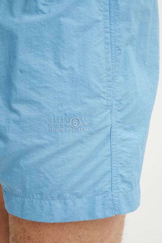 MM6 Maison Margiela szorty kąpielowe męskie niebieski MYBM40130