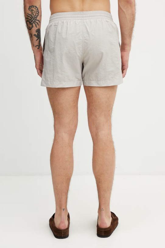 Odzież MM6 Maison Margiela szorty kąpielowe męskie MYBM40130 beżowy