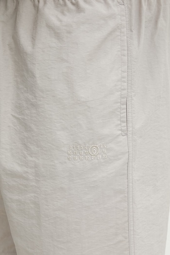 MM6 Maison Margiela szorty kąpielowe męskie beżowy MYB790130