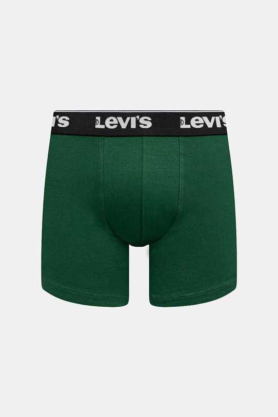 Odzież Levi's bokserki męskie bawełniane z elastanem 3-pack 37149.1230 czarny