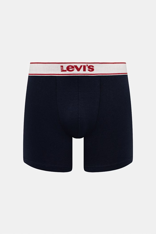 Odzież Levi's bokserki męskie z bawełną 2-pack 37149.1255 czerwony