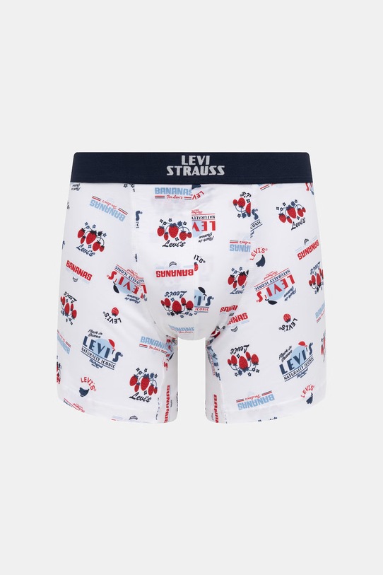 Odzież Levi's bokserki męskie bawełniane z elastanem 2-pack 37149.1283 granatowy