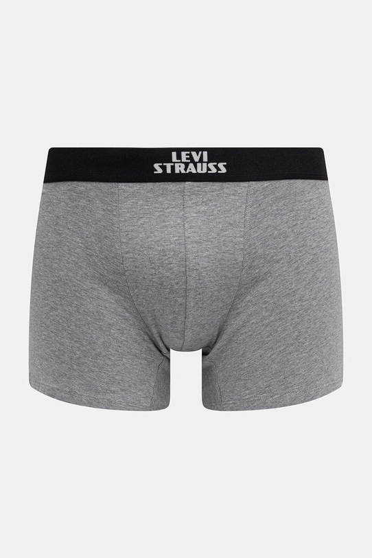Levi's bokserki damskie bawełniane z elastanem 2-pack 37149.1284 szary SS26