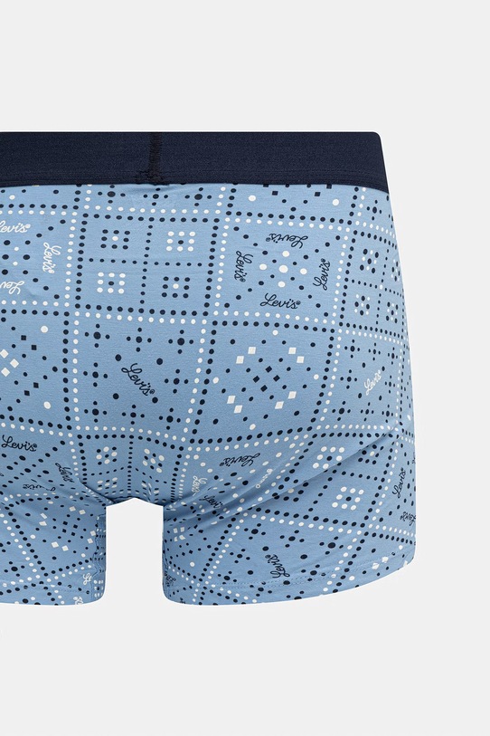 Levi's bokserki męskie bawełniane z elastanem 2-pack niebieski 37149.1287