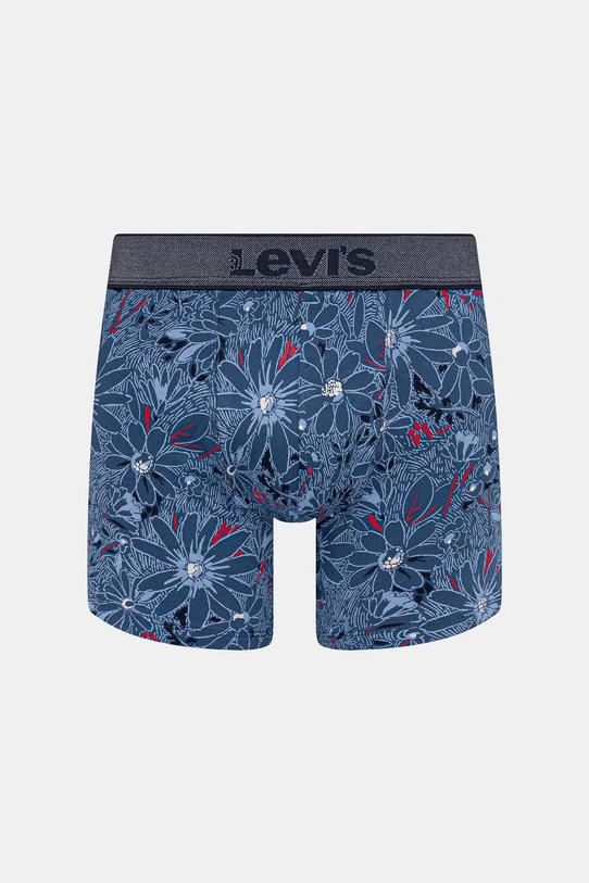 Levi's bokserki męskie bawełniane z elastanem 2-pack 37149.1289 granatowy SS26