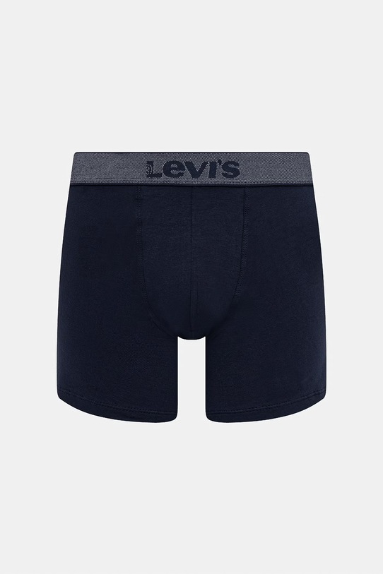 Odzież Levi's bokserki męskie bawełniane z elastanem 2-pack 37149.1289 granatowy