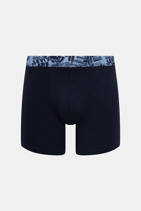 Odzież Levi's bokserki męskie bawełniane z elastanem 2-pack 37149.1293 niebieski