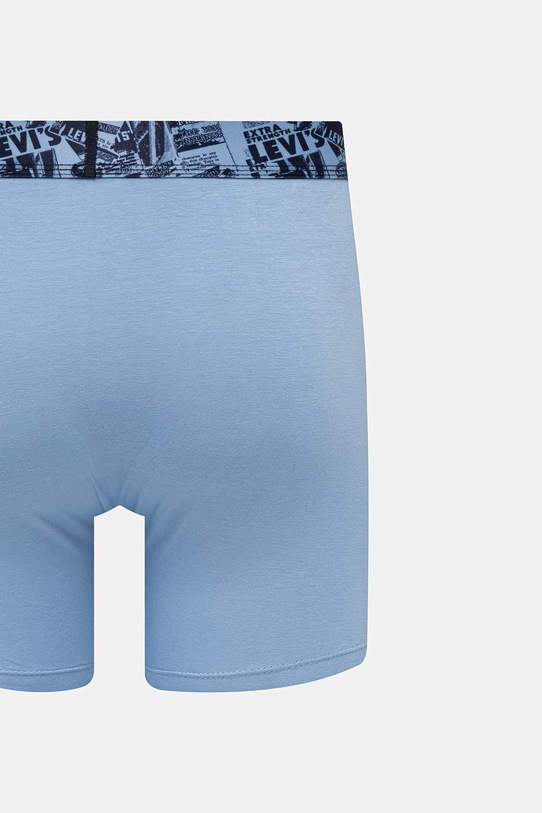 Levi's bokserki męskie bawełniane z elastanem 2-pack niebieski 37149.1293
