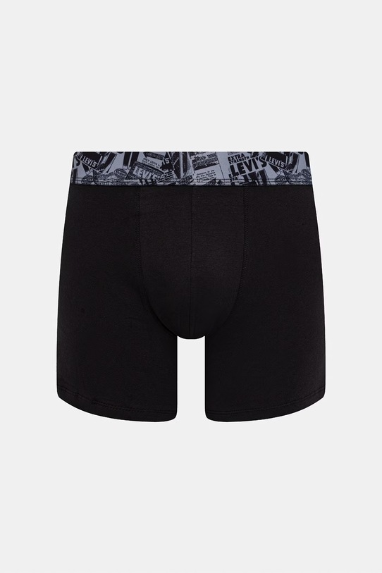 Odzież Levi's bokserki męskie 2-pack 37149.1294 czarny