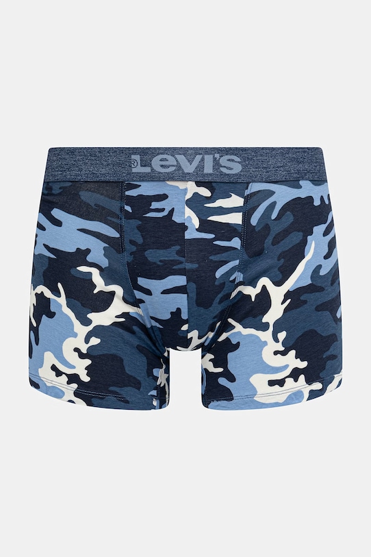 Levi's bokserki męskie bawełniane z elastanem 2-pack 37149.1295 niebieski SS26