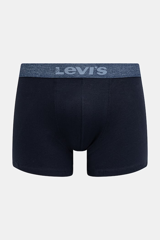 Odzież Levi's bokserki męskie bawełniane z elastanem 2-pack 37149.1295 niebieski