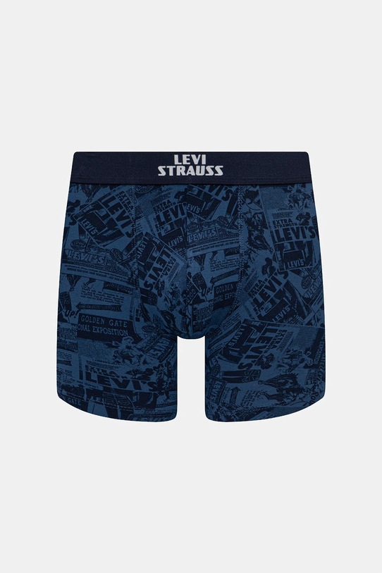 Levi's bokserki męskie bawełniane z elastanem 2-pack 37149.1299 niebieski SS26