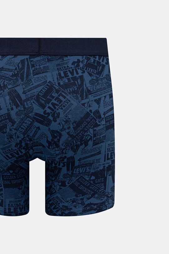 Levi's bokserki męskie bawełniane z elastanem 2-pack niebieski 37149.1299