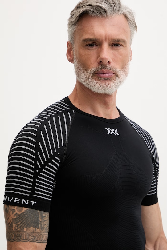 Ρούχα X-bionic t-shirt σύσφιξης ανδρικό INVENT 4.0 LT IN.YT00S19M μαύρο
