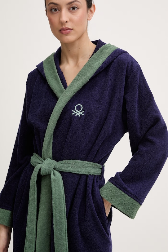 United Colors of Benetton froté župan dámský bavlněný 64PDV800I