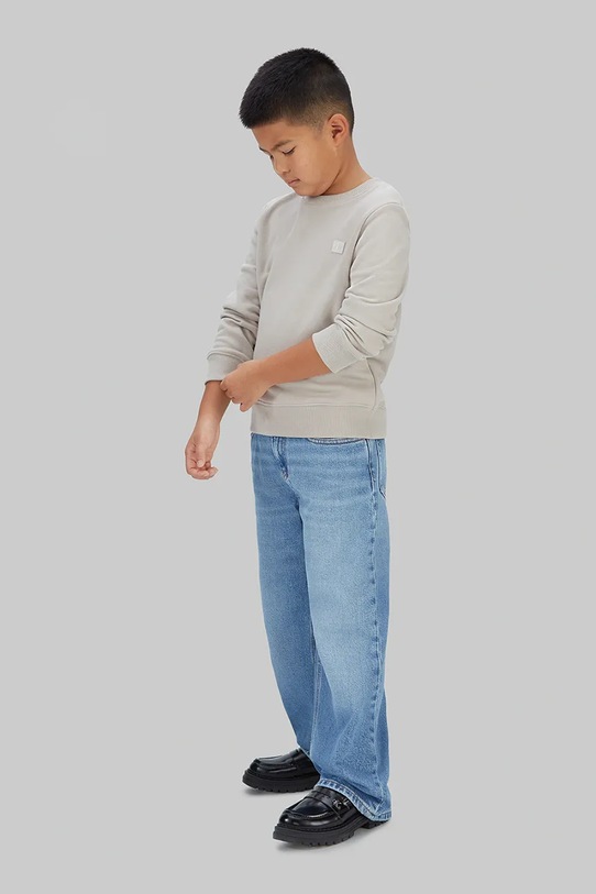 Calvin Klein Jeans bluza dziecięca IU0IU00570.104.116.PPY2 szary
