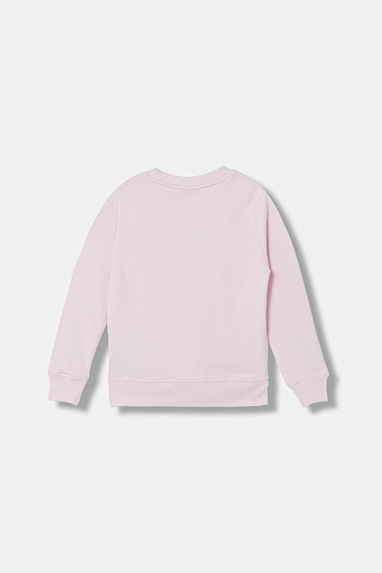 Calvin Klein Jeans bluza bawełniana dziecięca IU0IU00714.116.PPY2 różowy SS26