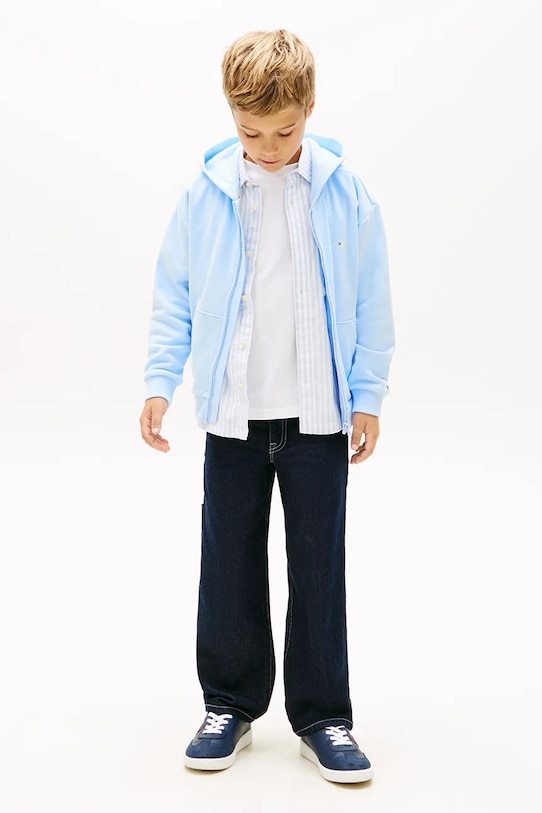 Chłopiec Tommy Hilfiger KS0KS00726.128.176.PPY2 niebieski