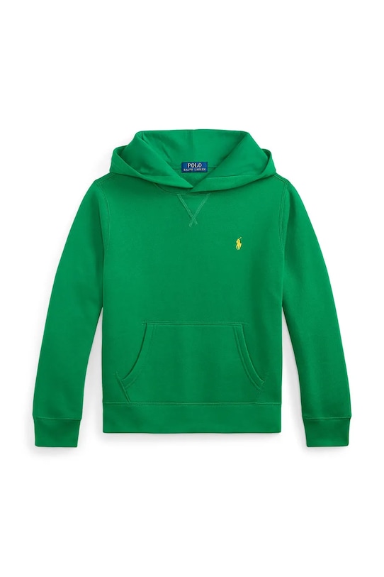 Polo Ralph Lauren felpa per bambini con verde 323749954502