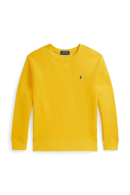 Detská mikina Polo Ralph Lauren bez kapucne žltá 323799359500