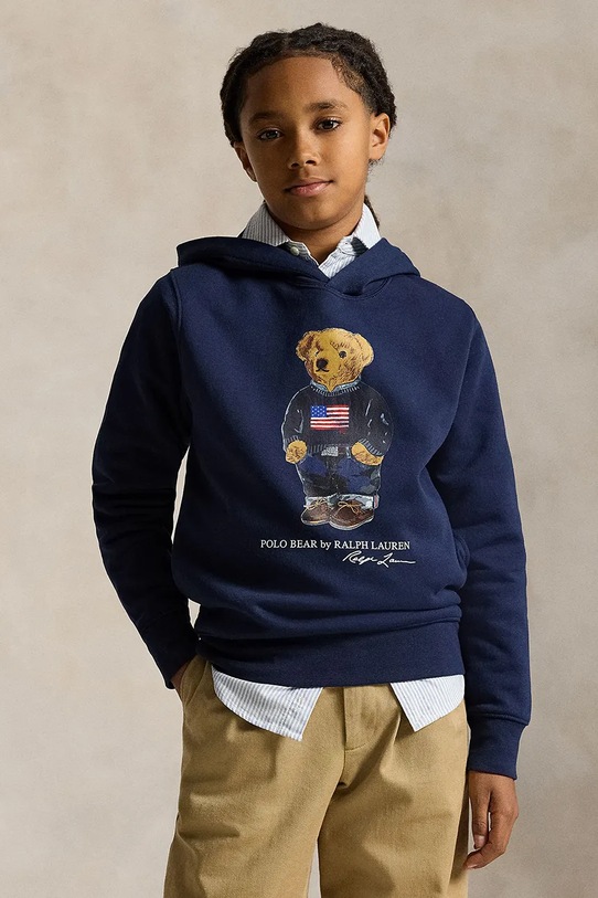 Polo Ralph Lauren bluză copii print bleumarin 323A10529001