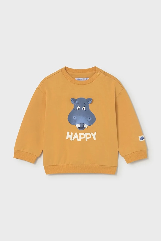 Mayoral bluza dziecięca 1402.3E.Baby.PPY2 pomarańczowy SS26