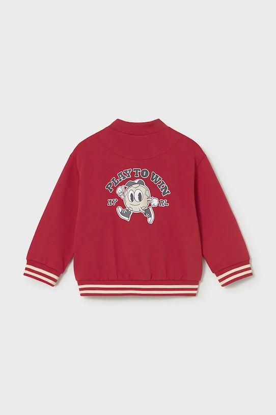 Detská mikina Mayoral 1406.3E.Baby.PPY2 červená SS26