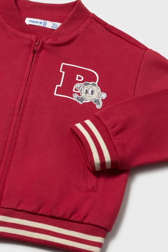 Chlapec Detská mikina Mayoral 1406.3E.Baby.PPY2 červená