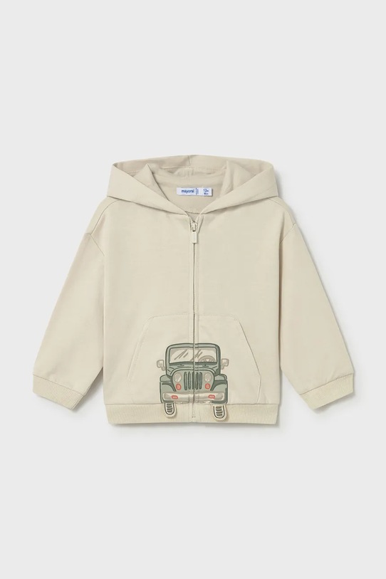 Mayoral bluza niemowlęca z kapturem beżowy 1407.3G.Baby.PPY2