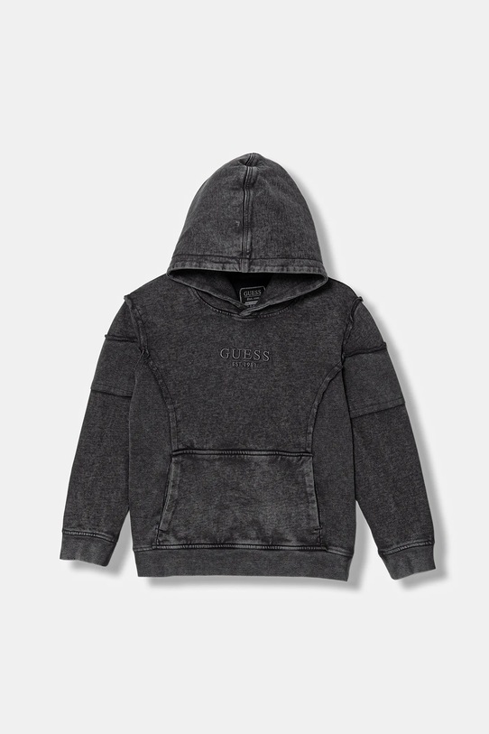 Дитяча бавовняна кофта Guess бавовна чорний L6RQ01.KAX74.PPY2