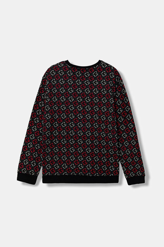 Guess bluza bawełniana dziecięca L6RQ02.KA6R4.PPY2 czarny SS26