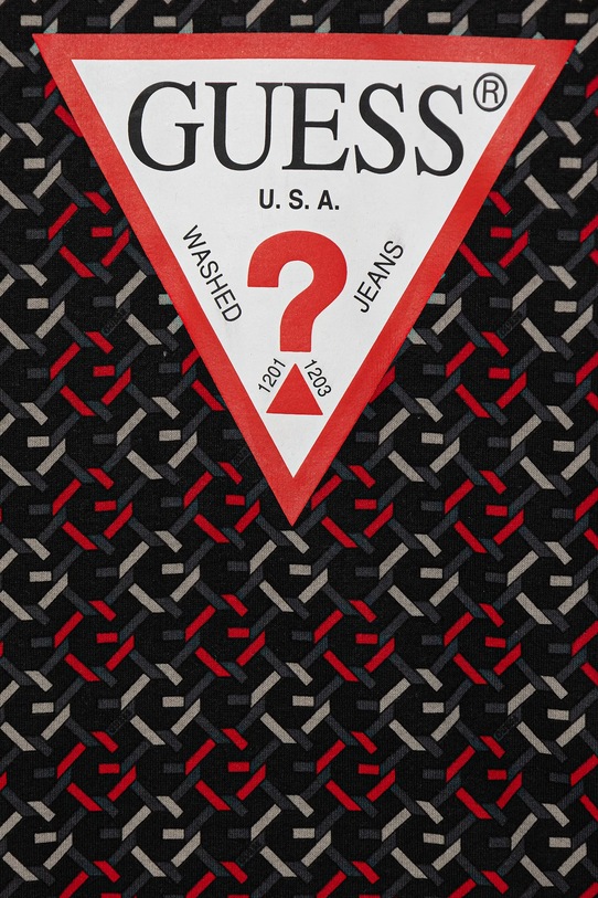 Chłopiec Guess bluza bawełniana dziecięca L6RQ02.KA6R4.PPY2 czarny