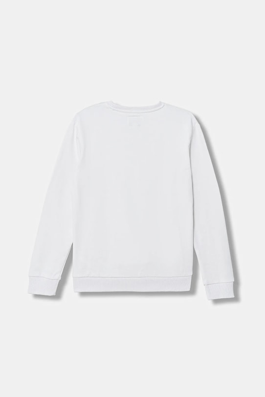Guess bluza bawełniana dziecięca L6RQ05.KAD74.PPY2 biały SS26