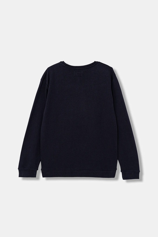 Guess bluza bawełniana dziecięca L6RQ05.KAD74.PPY2 granatowy SS26