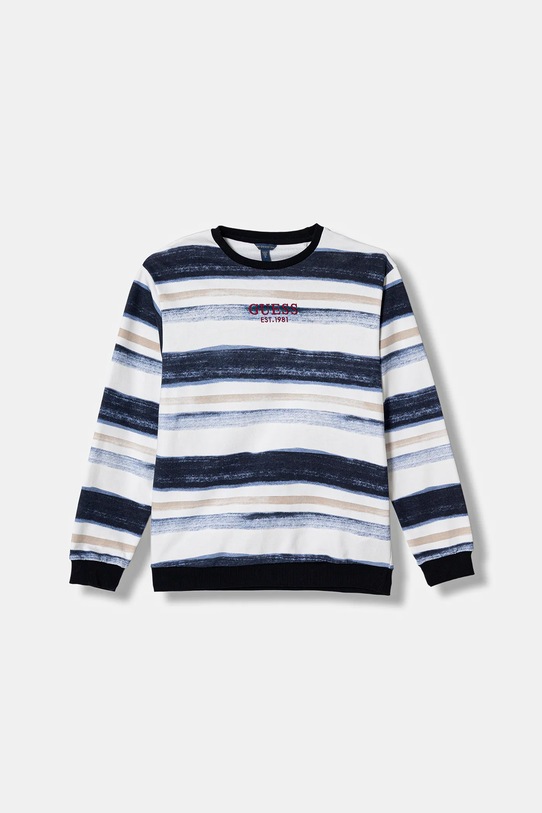 Guess bluza bawełniana dziecięca wzorzyste biały L6RQ11.KA6R4.PPY2