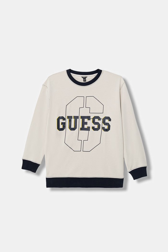 Детски суичър Guess еластичен бежов L6RQ18.KCCH0.PPY2