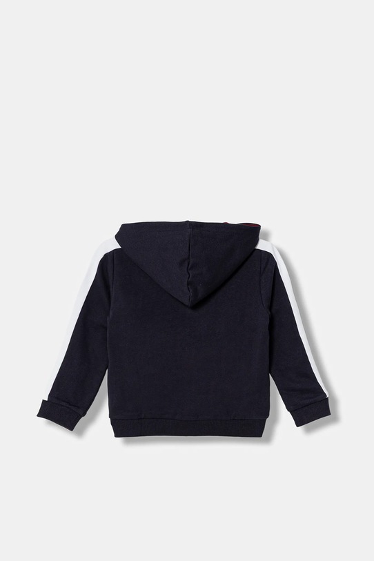 Guess bluza bawełniana dziecięca N6RQ02.KA6R4.PPY2 granatowy SS26